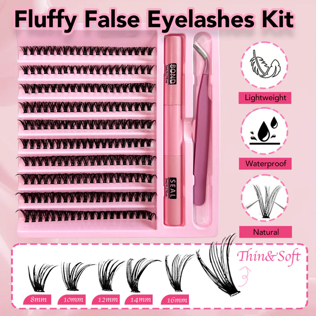 Best-selling Thick-style False Eyelashes 60P