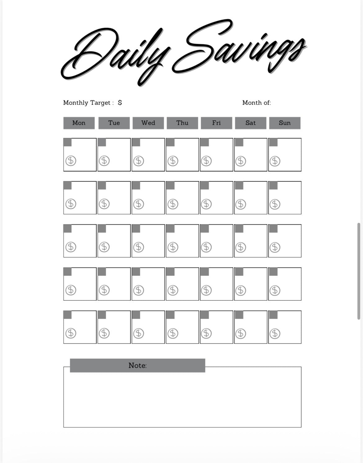 Digital Money Planner 📲