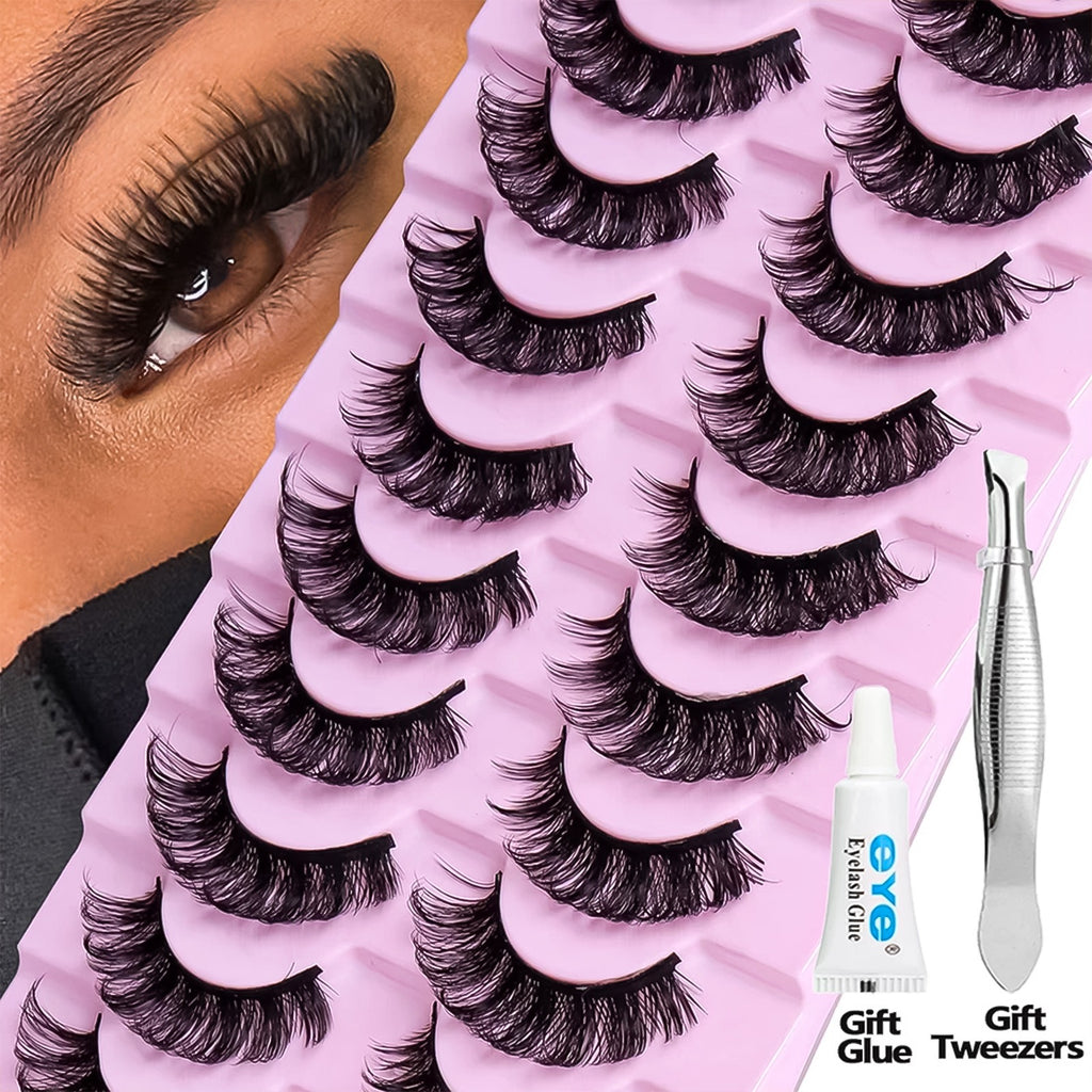 Best-selling Thick-style False Eyelashes 60P