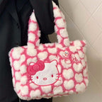 Sac à main en peluche Hello Kitty