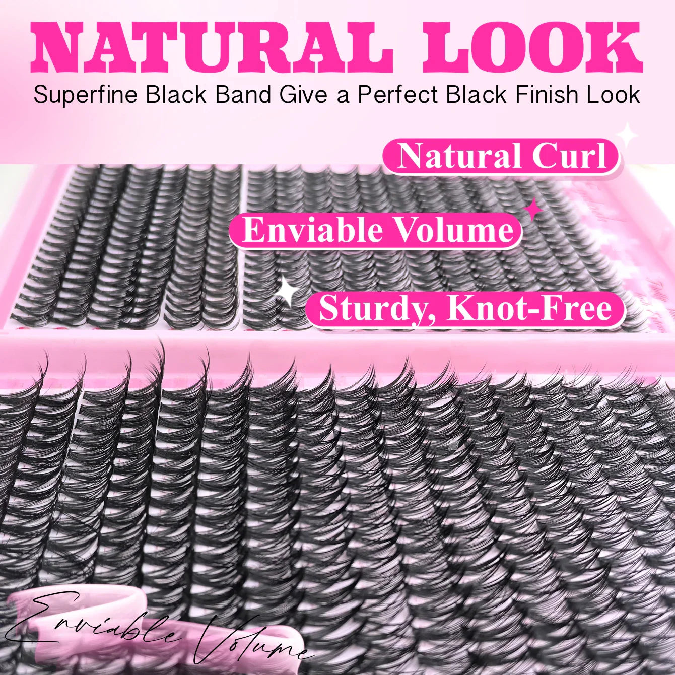 Soft Glam Lash Clusters Kit
