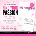 Find Your Passion Digital Workbook📲