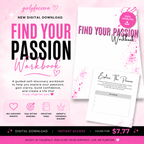 Find Your Passion Digital Workbook📲