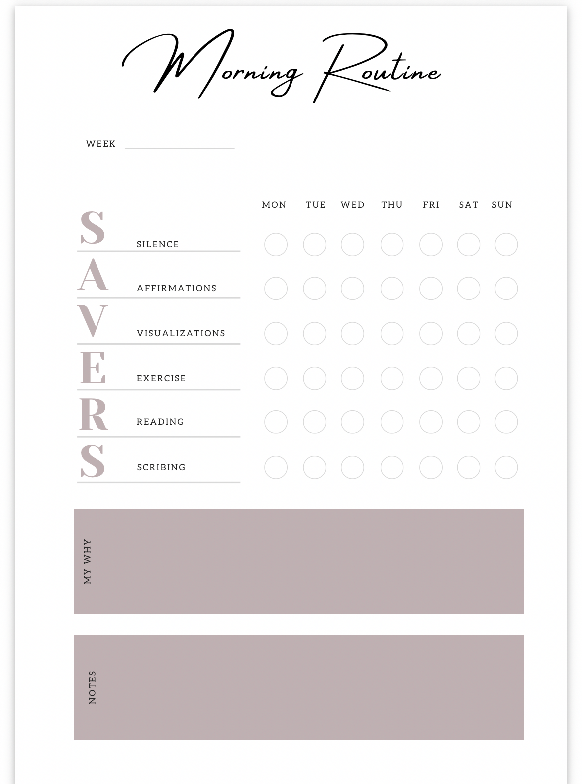 Law Of Attraction Digital Planner 📲
