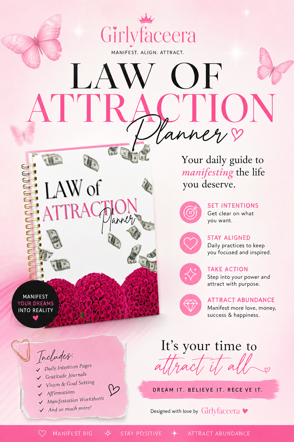 Law Of Attraction Digital Planner 📲
