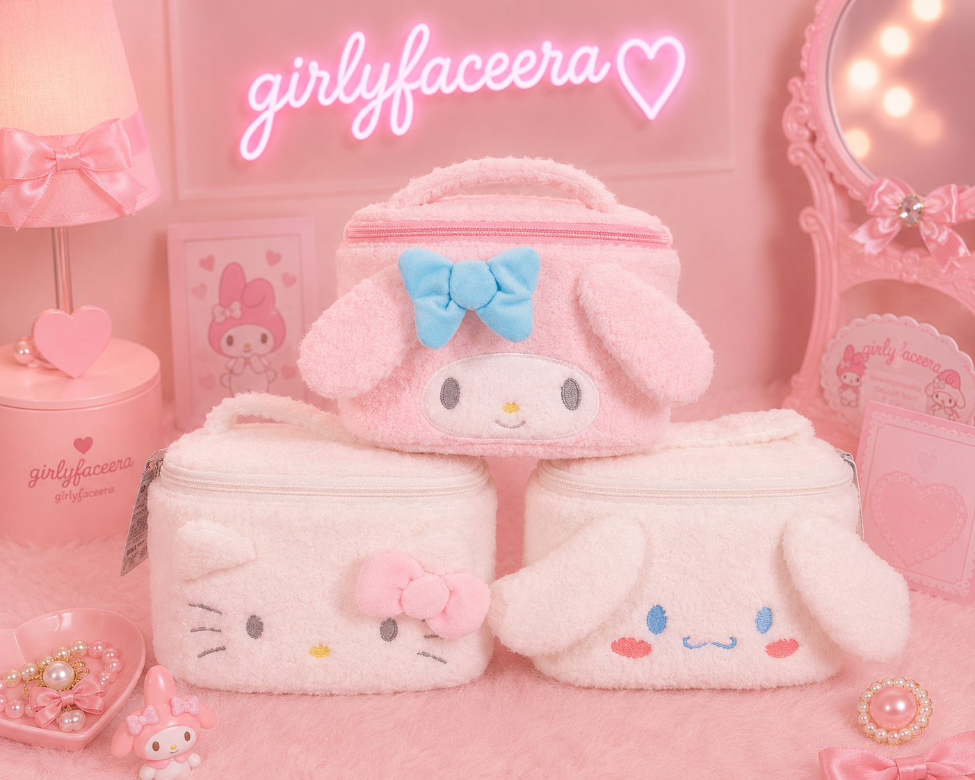Hello Kitty Makeup Bag