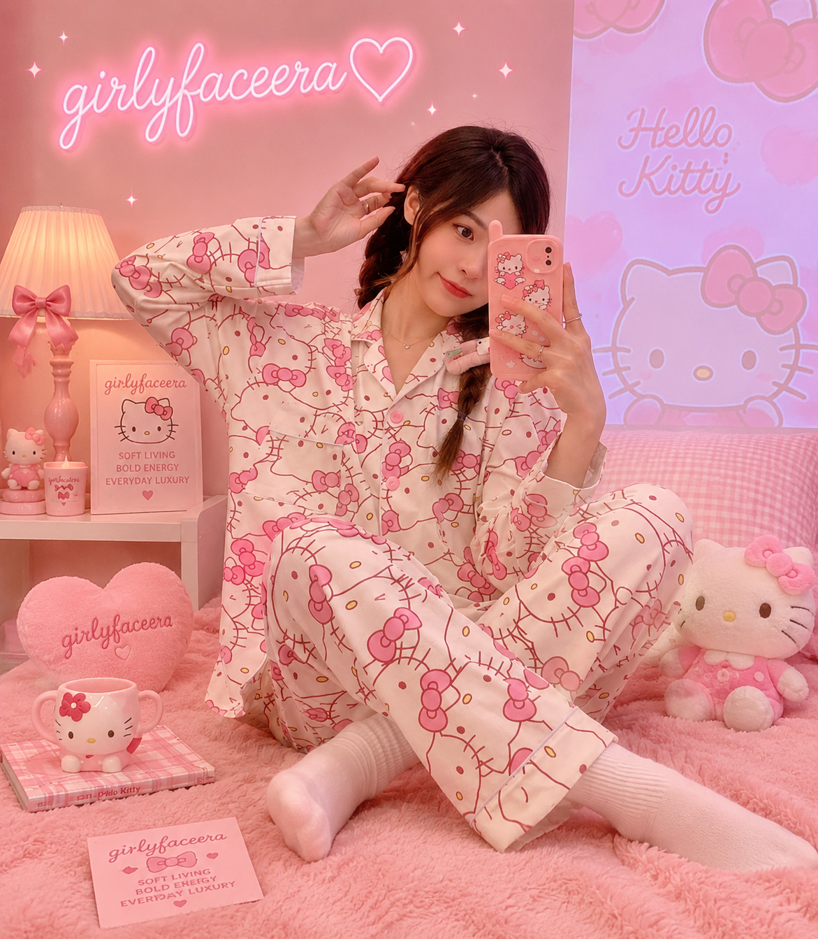 Hello Kitty Pajama Set